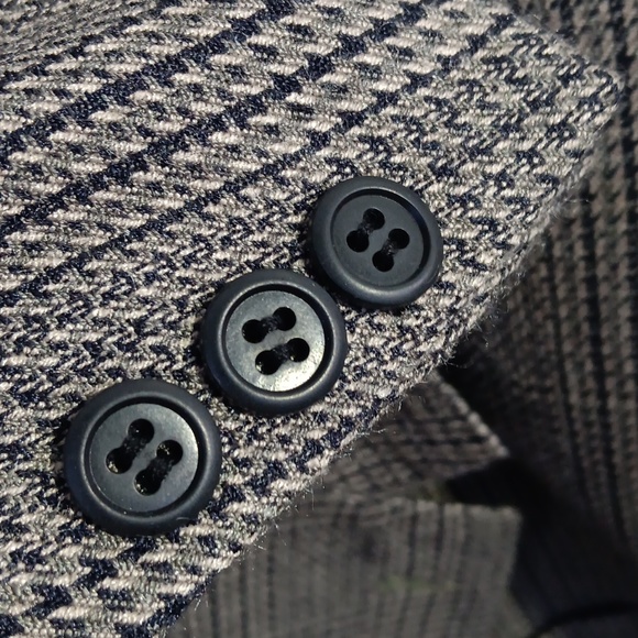 ROBERT ALAN MEN'S (2) BUTTON SILK/WOOL-BLEND LUXURY BLAZER - Picture 9 of 17